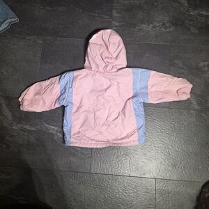 Columbia colorblock ski jacket in pink and light blue Size 18m Toddler